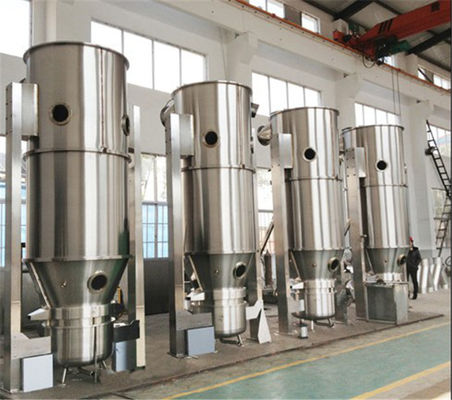 80 Mesh Particle 500kg / Batch FL Máy sấy tầng lỏng Máy tạo hạt
