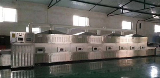 Lò sấy vi sóng 1000kg / h