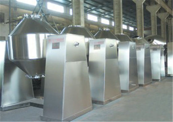 Máy sấy chân không hình nón đôi 6 vòng / phút bột công nghiệp hóa chất