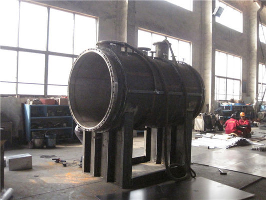 Hệ thống sưởi bằng hơi nước Máy sấy chân không Rotocone SUS316, Máy sấy cánh khuấy chân không quay