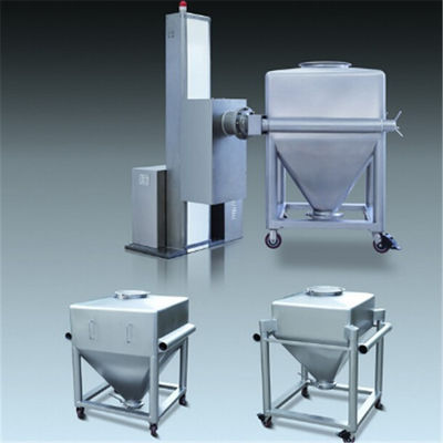 Thiết bị nâng công nghiệp 500kg / mẻ Post Hopper Lifter